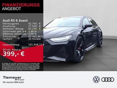 Gebraucht Audi RS6 Ambiente 600 PS (441 kW) 2022 Sebringschwarz kristalleffekt Kombi