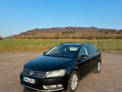 Gebraucht VW Passat 140 PS (102 kW) 2012 Schwarz Kombi