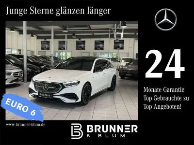 Gebraucht Mercedes E300 AMG 313 PS (230 kW) 2025 Unilack polarweiß Kombi