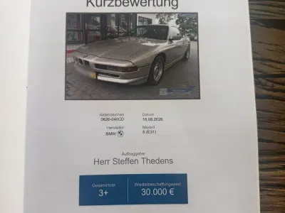 Gebraucht BMW 850 Sport Line 300 PS (220 kW) 1990 Silber Coupé