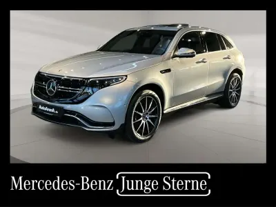 Gebraucht Mercedes EQC400 AMG 300 kW (408 PS) 2023 Metalliclack hightechsilber SUV