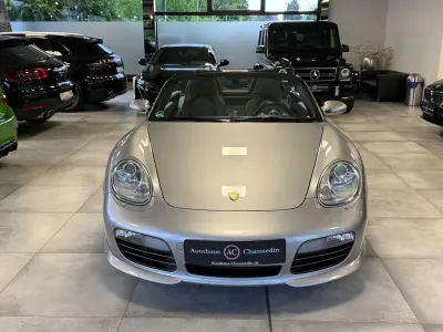 Occasion Porsche Boxster Spyder 303 PK (222 kW) 2008 Grijs Cabriolet