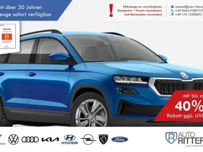 Neu Skoda Karoq Selection 150 PS (110 kW) 2026 Blau SUV