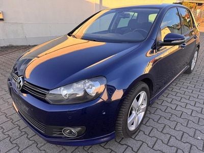 Usata VW Golf VI Team 122 CV (89 kW) 2011 Blu Utilitaria