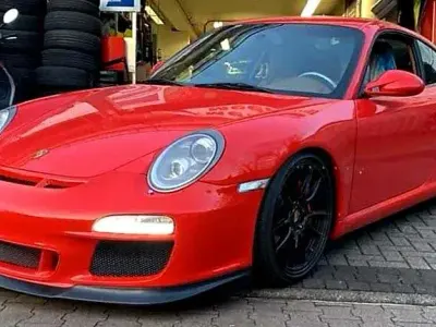 Gebraucht Porsche 997 345 PS (253 kW) 2009 Rot Coupé