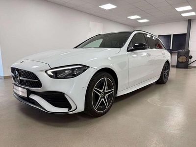 Usata Mercedes C300e AMG line 313 CV (230 kW) 2022 Bianco Station wagon