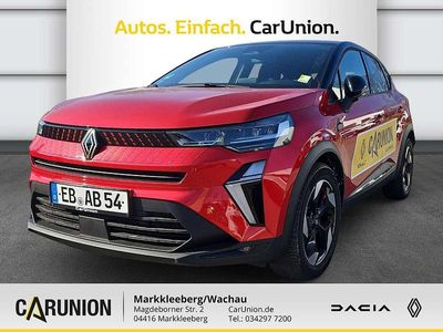 Dezirrot metallic, black pearlschwarz metallic (rot) Gebraucht 2025 Renault Captur Techno SUV | 25.995 €