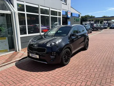 Gebraucht Kia Sportage GT-Line 177 PS (130 kW) 2018 Schwarz metallic SUV