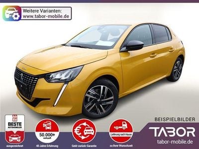 Neu Peugeot e-208 Allure 100 kW (136 PS) 2025 Gelb metallic Kleinwagen