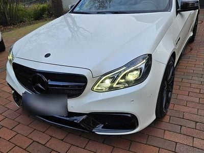 Usata Mercedes E63 AMG AMG 585 CV (430 kW) 2014 Bianco Berlina