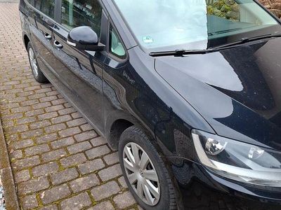 Gebraucht VW Sharan 116 PS (85 kW) 2012 Schwarz Van / Kleinbus