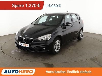 Gebraucht BMW 218 Active Tourer Sport Line 136 PS (100 kW) 2015 Schwarz Van / Kleinbus