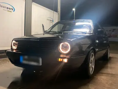 Gebraucht VW Golf II 90 PS (66 kW) 1990 Schwarz Kleinwagen