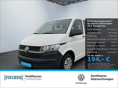 Gebraucht VW T6.1 150 PS (110 kW) 2020 Candyweiss Van