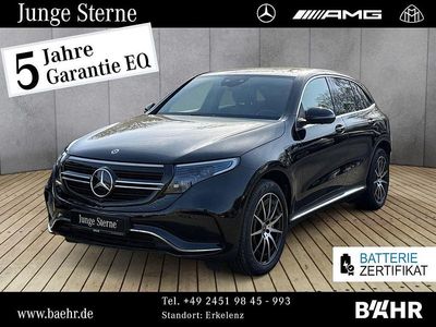 Gebraucht Mercedes EQC400 AMG 300 kW (408 PS) 2022 Unilack schwarz SUV