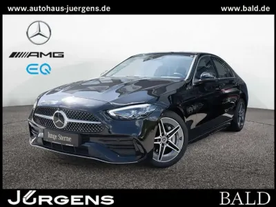 Gebraucht Mercedes C300 AMG 265 PS (194 kW) 2023 Schwarz obsidianschwarz metallic Limousine