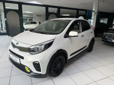 Gebraucht Kia Picanto X-Line 101 PS (74 kW) 2018 Weiß Kleinwagen