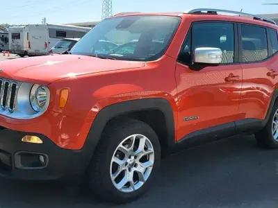 Used Jeep Renegade Limited 140 HP (102 kW) 2015 Orange SUV