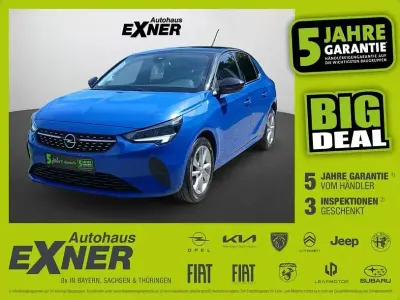 Gebraucht Opel Corsa Elegance 101 PS (74 kW) 2023 Perl blau / dach schwarz Kleinwagen