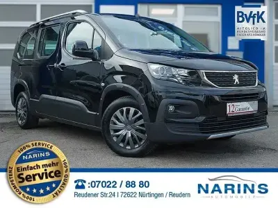 Gebraucht Peugeot Rifter Allure 110 PS (80 kW) 2019 Schwarz Van / Kleinbus