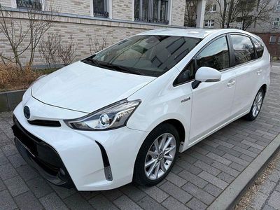 Gebraucht Toyota Prius+ 136 PS (100 kW) 2018 Weiß Van / Kleinbus