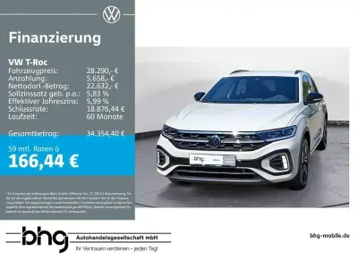 Occasion VW T-Roc R-line 150 ch (110 kW) 2025 Gris SUV