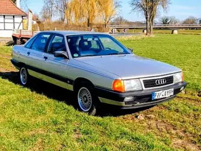 Gebraucht Audi 100 137 PS (100 kW) 1988 Silber Limousine