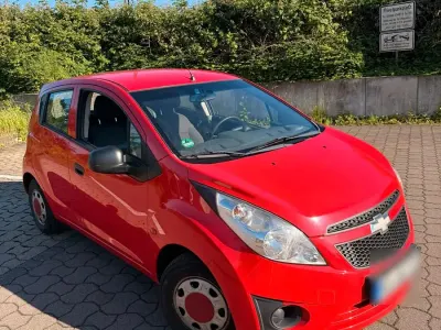 Gebraucht Chevrolet Spark 68 PS (50 kW) 2010 Rot Kleinwagen