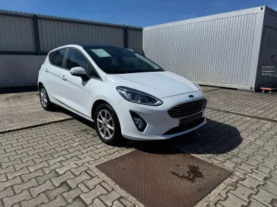 Gebraucht Ford Fiesta Titanium 95 PS (69 kW) 2021 Weiß Kleinwagen