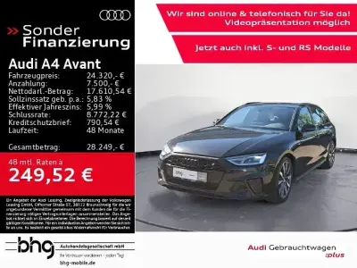 Gebraucht Audi A4 S-Line 204 PS (150 kW) 2023 Schwarz Kombi