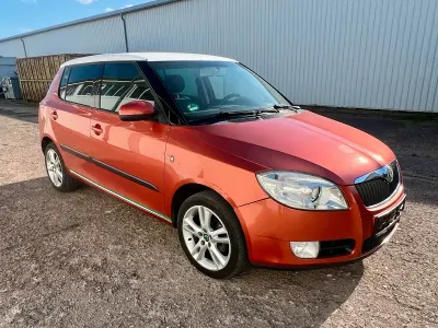 Gebraucht Skoda Fabia 86 PS (63 kW) 2007 Orange Kleinwagen