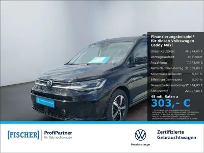 Usata VW Caddy Dark Label 122 CV (89 kW) 2024 Nero Monovolume