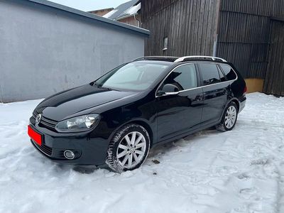Schwarz Gebraucht 2010 VW Golf Highline Kombi | 5.350 € (Teuer)