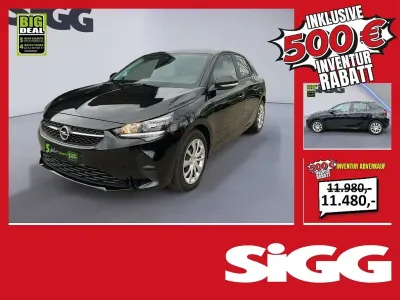 Gebraucht Opel Corsa Edition+ 101 PS (74 kW) 2023 Diamant schwarz Kleinwagen