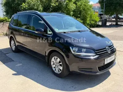 Gebraucht VW Sharan Comfortline 150 PS (110 kW) 2011 Schwarz Van / Kleinbus