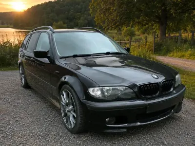 Gebraucht BMW 318 143 PS (105 kW) 2003 Schwarz Kombi