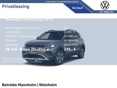 Grau Neu 2026 VW T-Cross SUV | 31.199 € (Etwas zu teuer)