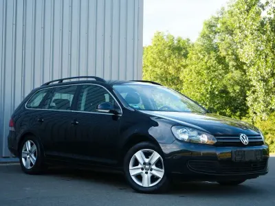 Gebraucht VW Golf VI Comfortline 102 PS (75 kW) 2010 Schwarz Kleinwagen
