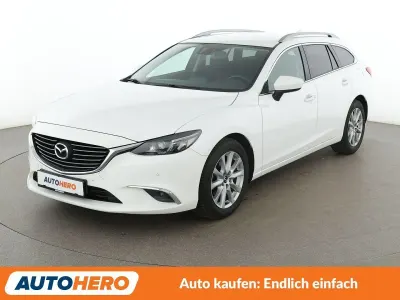 Gebraucht Mazda 6 Exclusive-Line 150 PS (110 kW) 2016 Weiß Kombi