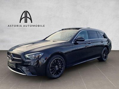 Schwarz Gebraucht 2021 Mercedes E300 AMG line Limousine | 30.990 € (Guter Preis)