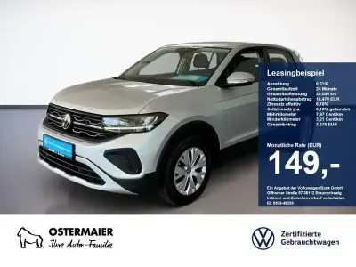 Gebraucht VW T-Cross Basis 95 PS (69 kW) 2025 Silber SUV