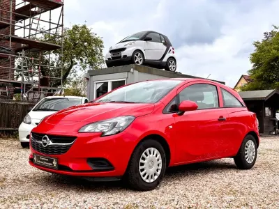 Używany Opel Corsa Selection 69 KM (50 kW) 2017 Czerwony Hatchback