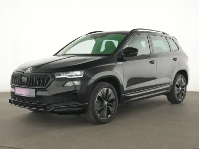 Gebraucht Skoda Karoq SportLine 150 PS (110 kW) 2023 Schwarz magic SUV