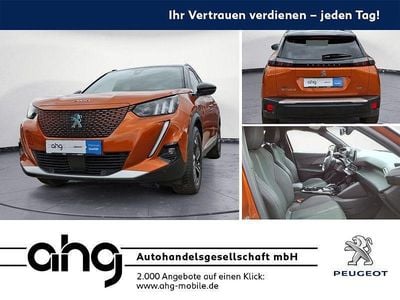 Gebraucht Peugeot e-2008 GTi 100 kW (136 PS) 2022 Orange SUV