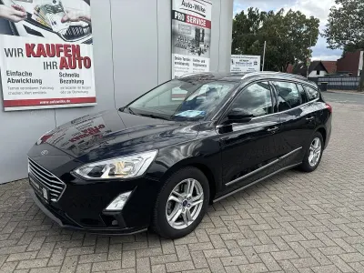 Gebraucht Ford Focus 120 PS (88 kW) 2019 Schwarz metallic Kombi