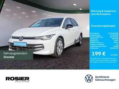 Gebraucht VW Golf VIII 204 PS (150 kW) 2025 Oryxweiss perlmutteffekt Limousine