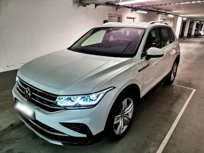 Gebraucht VW Tiguan Elegance 150 PS (110 kW) 2021 Weiß SUV