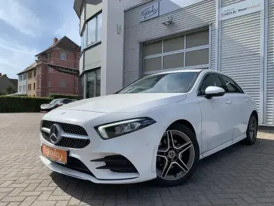 Gebraucht Mercedes A200 AMG line 150 PS (110 kW) 2021 Weiß Limousine