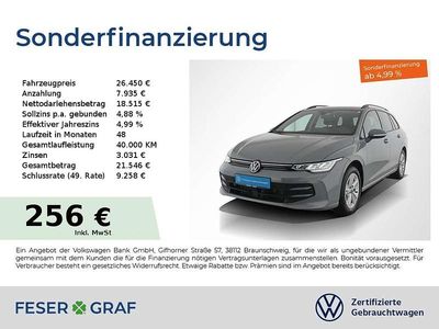 Mondsteingrau Gebraucht 2024 VW Golf VIII Life Kombi | 26.450 € (Guter Preis)
