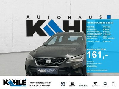 Gebraucht Seat Arona FR 110 PS (80 kW) 2022 Schwarz SUV